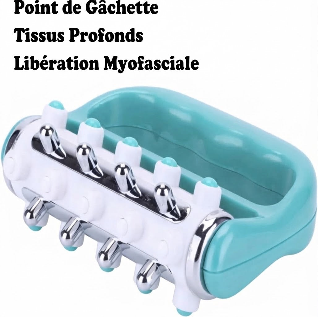 Rouleau Masseur Fascia Pro - Masseur Musculaire Profond pour Récupération & Bien-Être